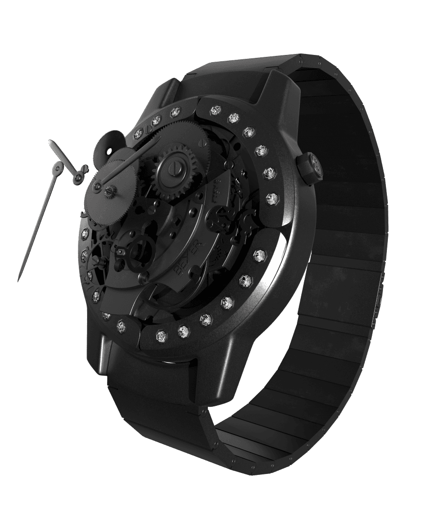 Allevio Horological Deconstruction Black